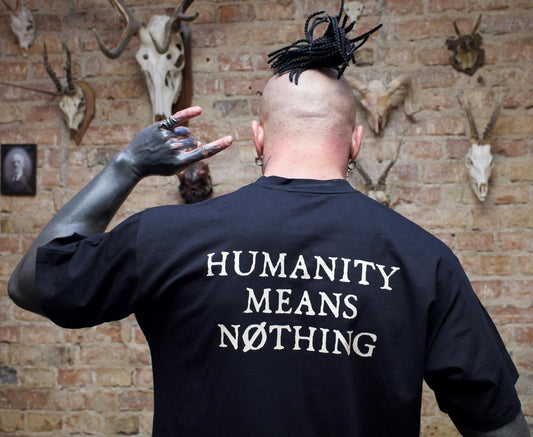 T-SHIRT – HUMANITY MEANS NOTHING – NARCISSVS – NIDHOGG